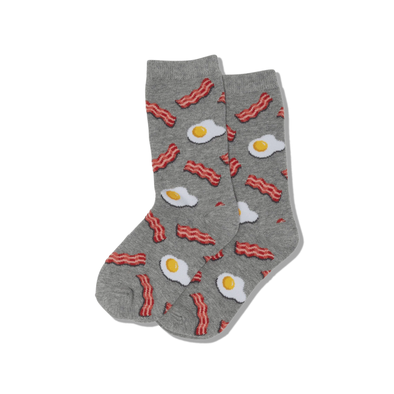 Hot Sox Eggs and Bacon Crew Socks