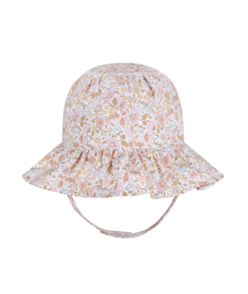 Millymook Blush Primrose Baby Floppy Hat