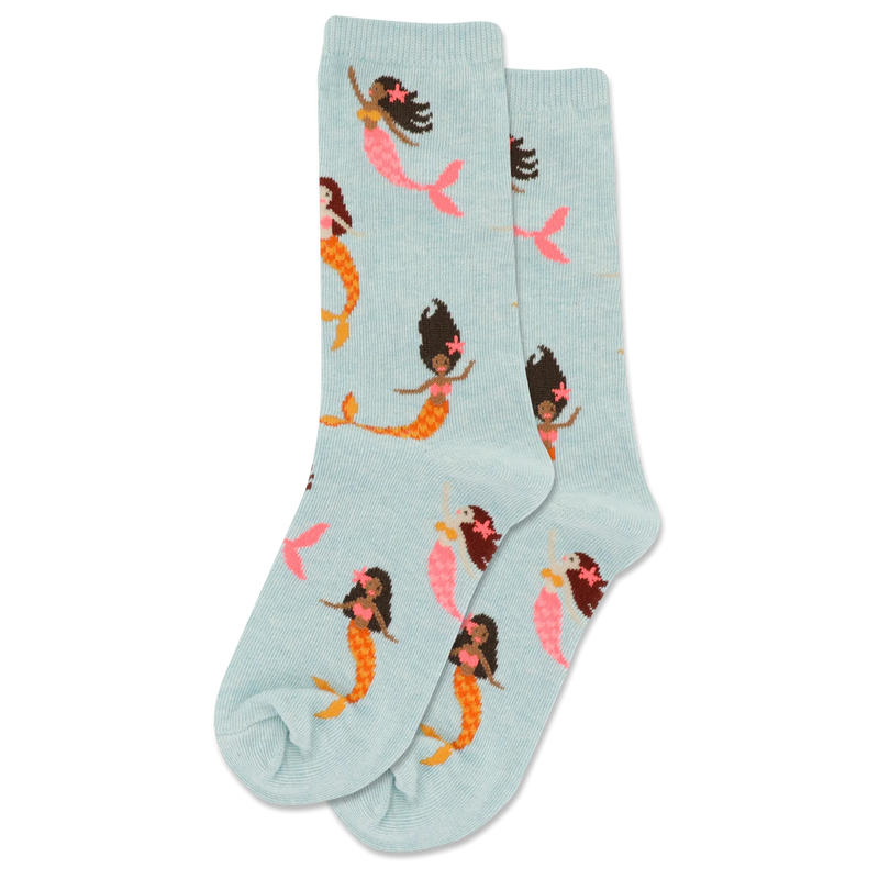 Hot Sox Mermaid Crew Socks