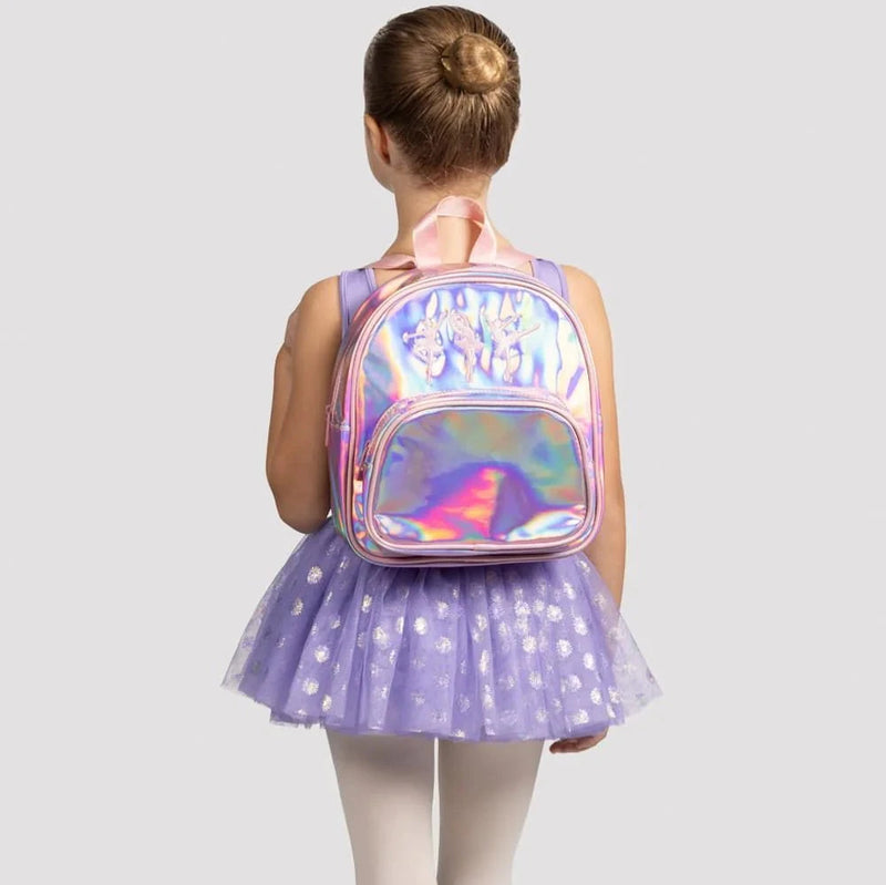 Bloch Pink Iridescent Ballerina Backpack