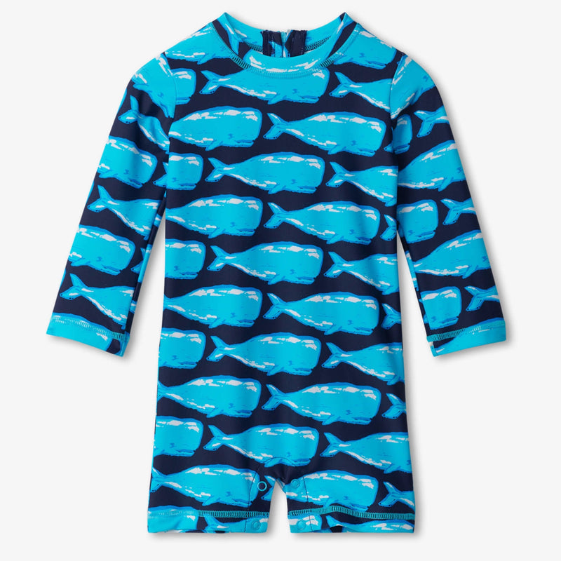 Hatley Whale Pod One-Piece Rashguard