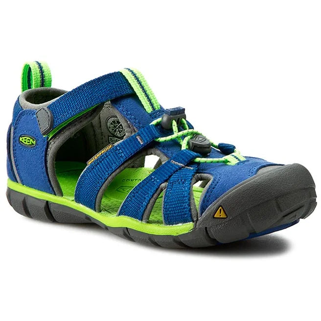 Keen True Blue/Jasmine Green Seacamp II CNX Youth Sandal