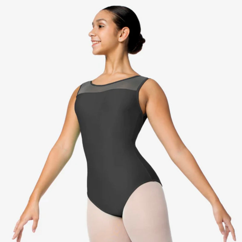 So Danca Adult Black Gem Tank Leotard