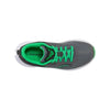 Saucony Grey/Green Axon 3 Children's Sneaker