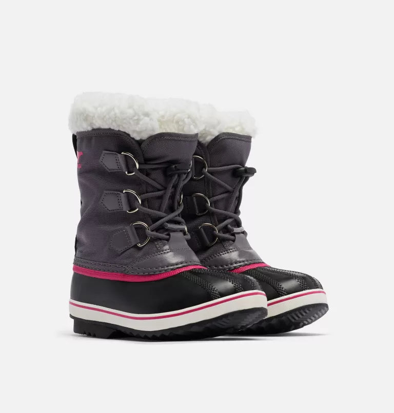 Sorel Pulse/Black Nylon Yoot Pac Youth Boot