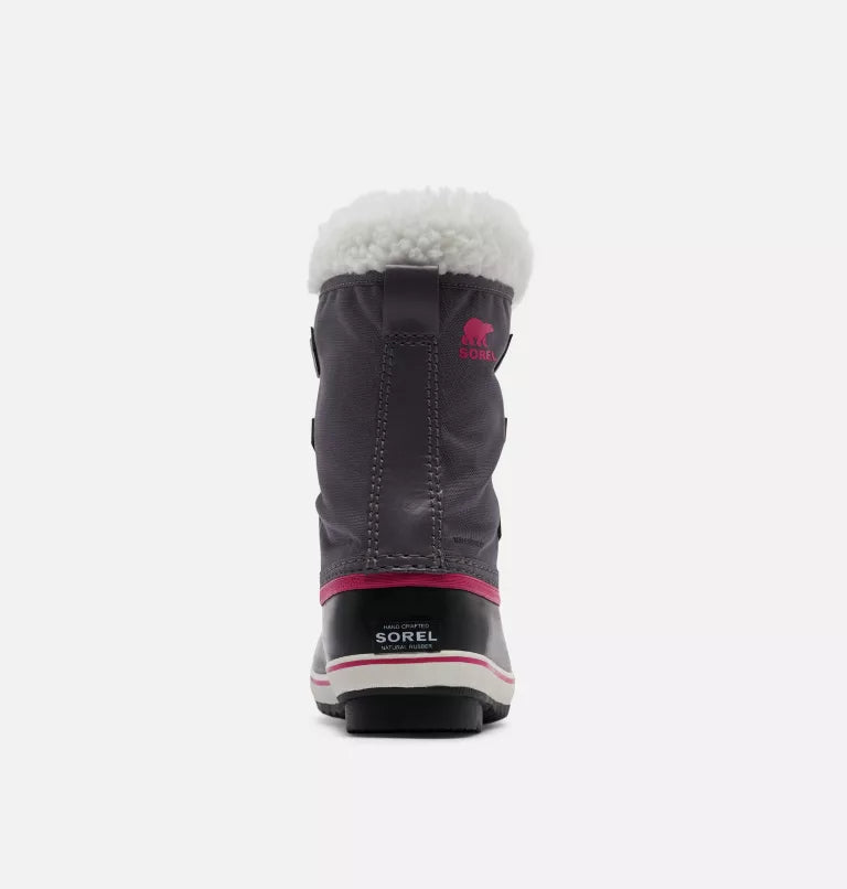 Sorel Pulse/Black Nylon Yoot Pac Youth Boot