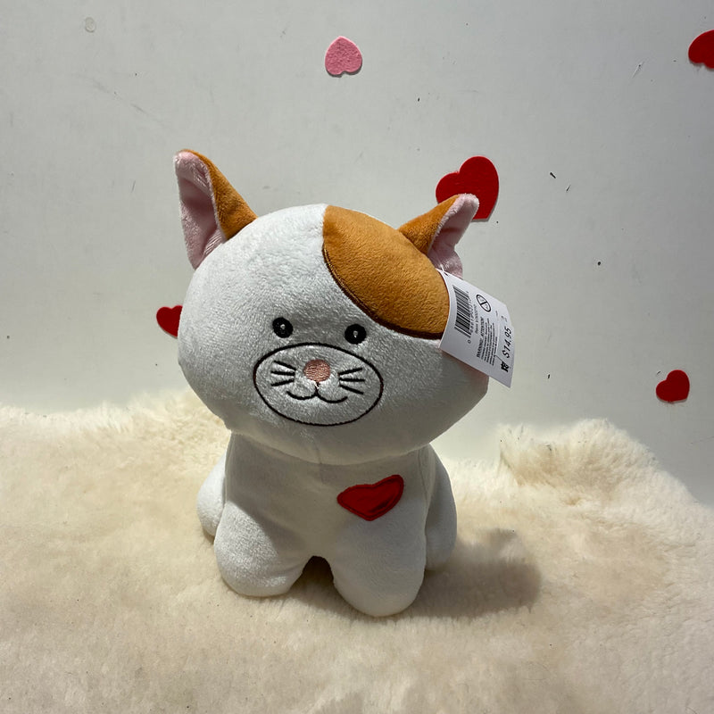 Valentine's Day Cat TOTS Plush