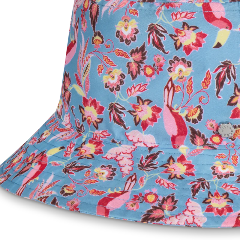 Millymook Blue/Pink Cordelia Bucket Hat