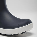 Kamik Navy/White Riptide Youth Rain Boot