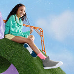 Vessi Concrete Grey Children's Chelsea Sneaker