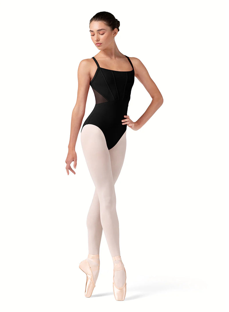 Bloch Ladies Black Corset Camisole Leotard