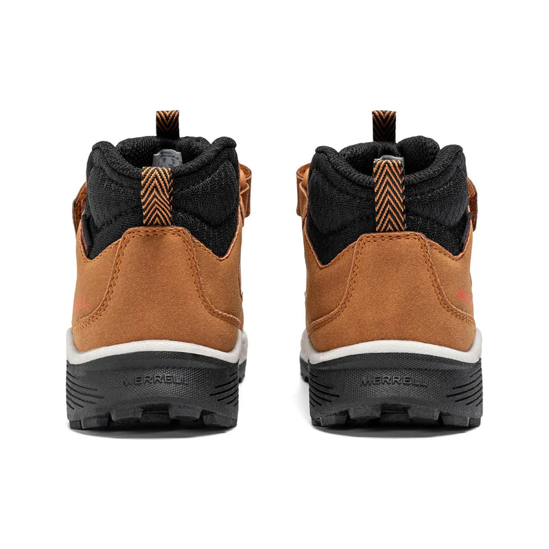 Merrell Tan/Black Supernova Mid Jr Toddler Boot