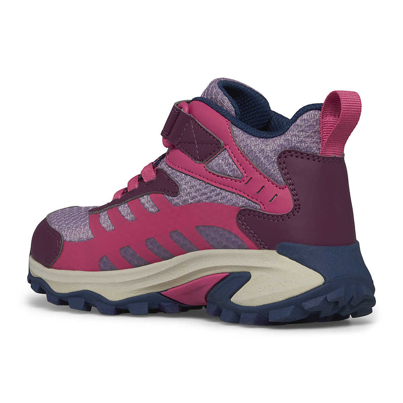 Merrell Berry Moab Speed Mid 2 A/C Waterproof Youth Hiker