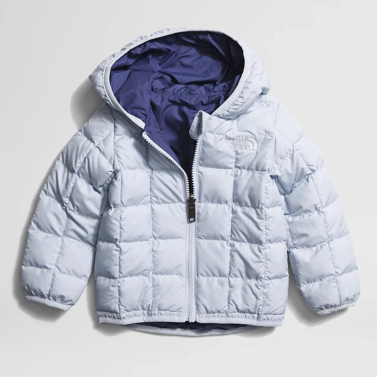 The North Face Dusty Periwinkle Baby ThermoBall Reversible Jacket 3 6M