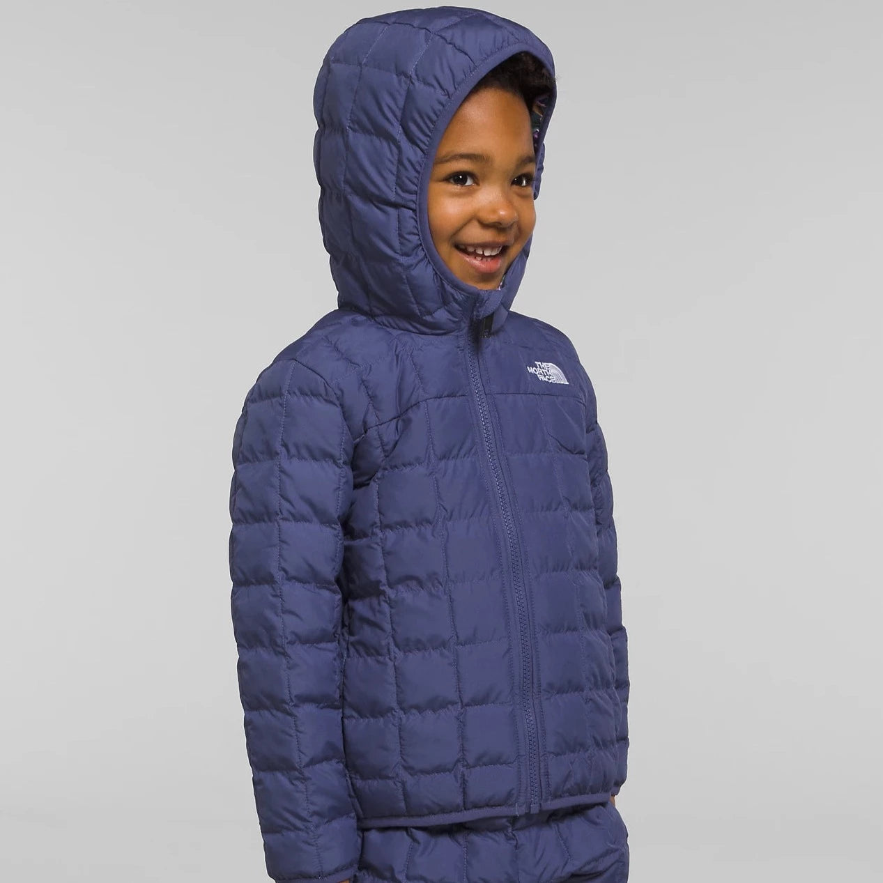 The North Face Cave Blue Kids Reversible Thermoball Jacket Twiggz
