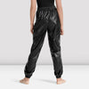 Mirella Black Metallic Kaleidoscope Ripstop Pants