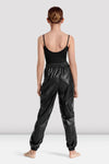 Mirella Black Metallic Kaleidoscope Ripstop Pants