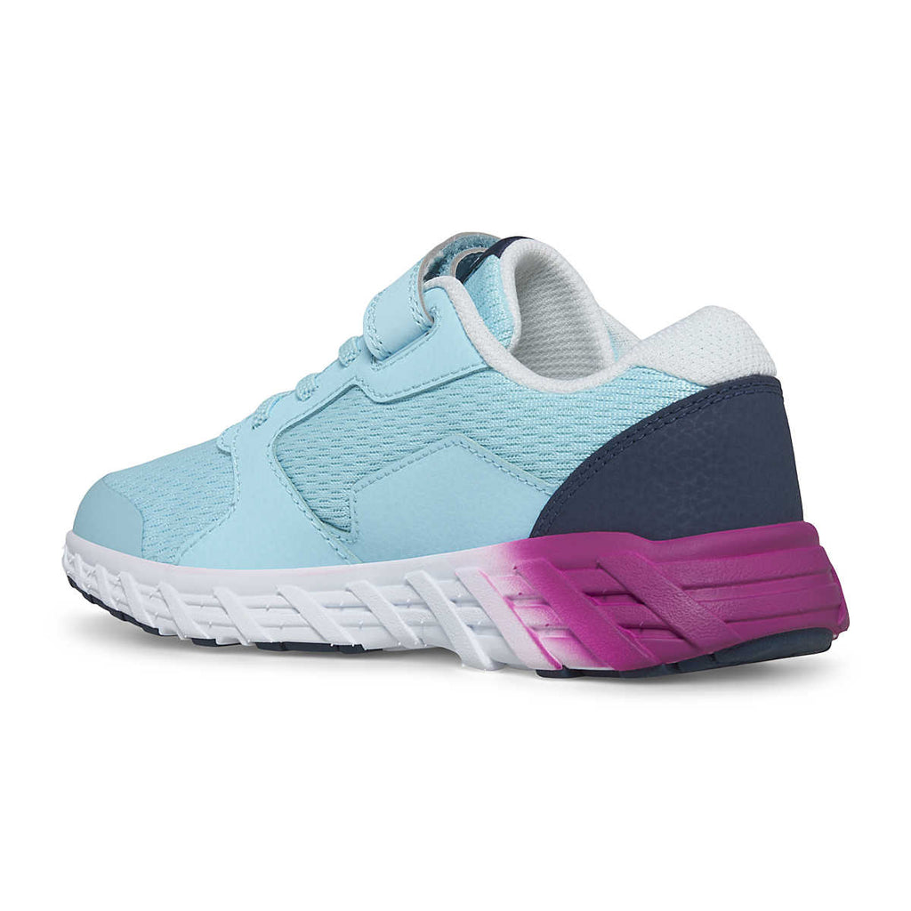 Saucony Blue/Pink Wind 2.0 A/C Children's Sneaker