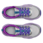Saucony Silver/Purple Wind 3.0 Children's Sneaker