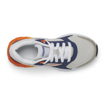 Saucony Grey/Blue/Orange Wind 2.0 Children's Sneaker