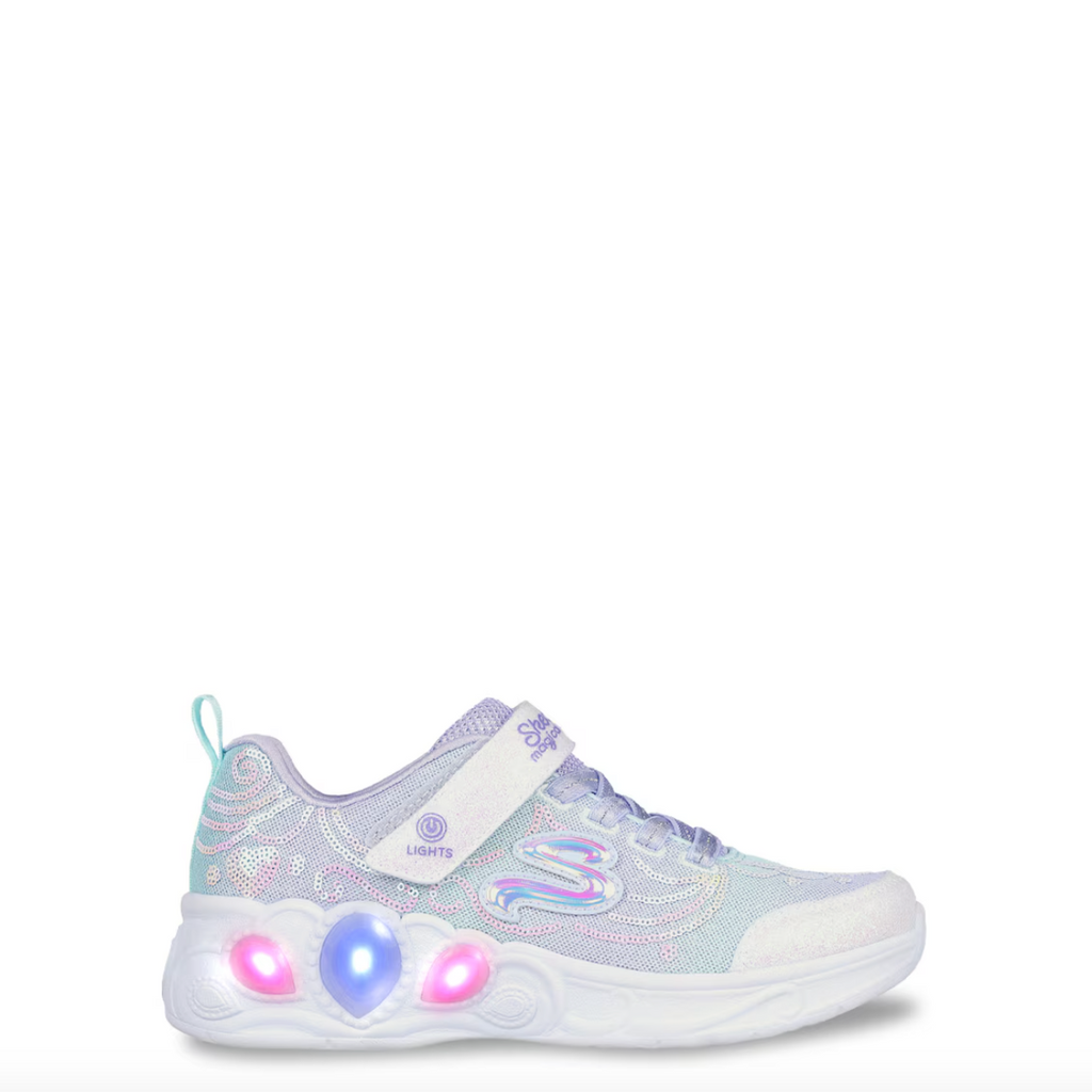 Skechers Princess Wishes Lavender/Multi Toddler Sneaker