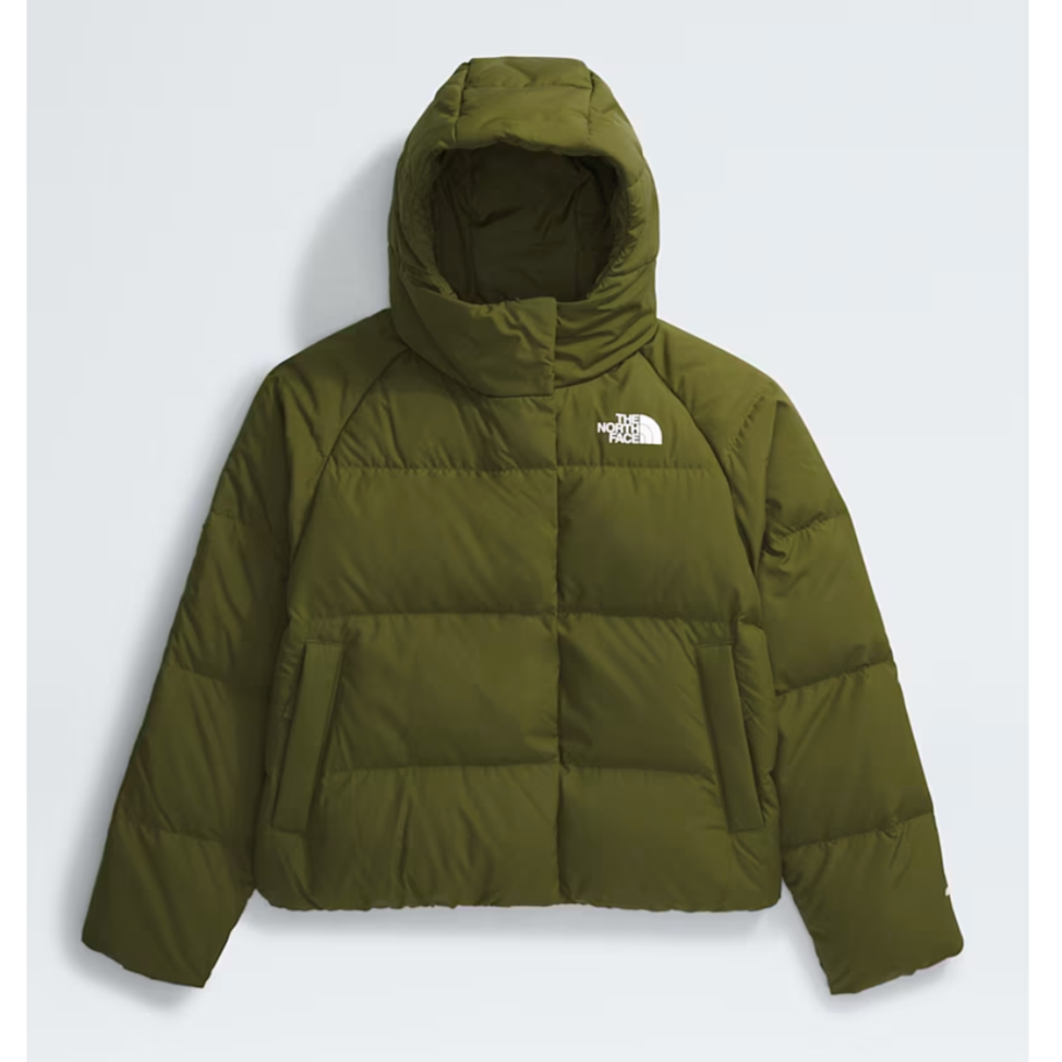 The North Face Forest Olive North Down Hooded Jacket – Twiggz The North Face Forest Olive North Down Hooded Jacket – Twiggz