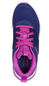 Skechers Navy/Purple Glide-Step Children's Sneaker