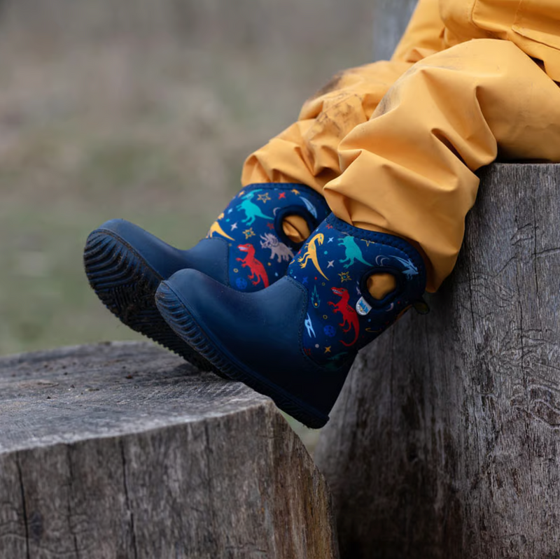 Jan & Jul Space Dinos Toasty-Dry Lite Boots