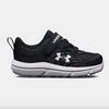 Under Armour Black/White Assert 10 Toddler A/C Sneaker