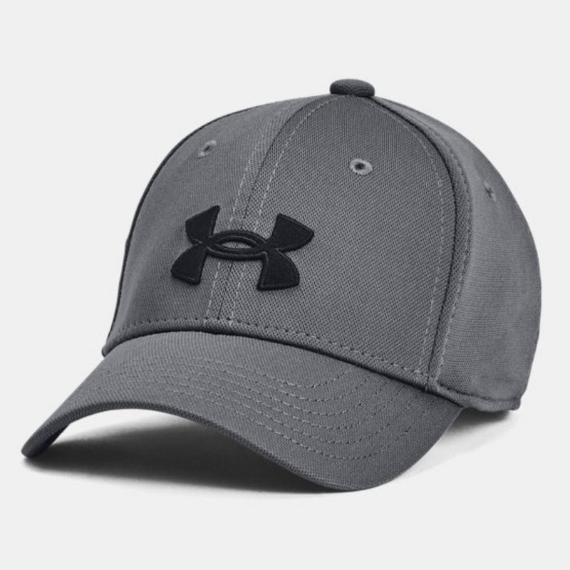 Under Armour Pitch Grey/Black Youth Blitzing Low Cap