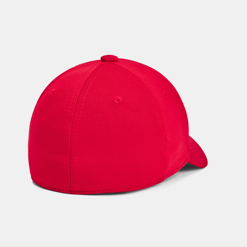 Under Armour Red/White Youth Blitzing Low Cap