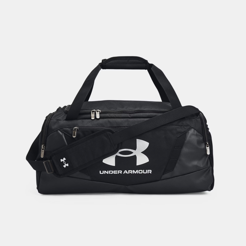 Under Armour Black/Silver Undeniable 5.0 Small Duffle Bag