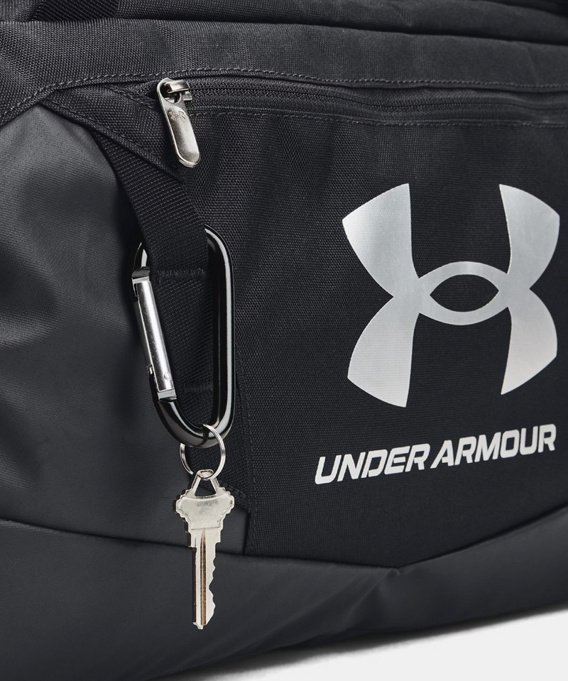Under Armour Black/Silver Undeniable 5.0 Small Duffle Bag