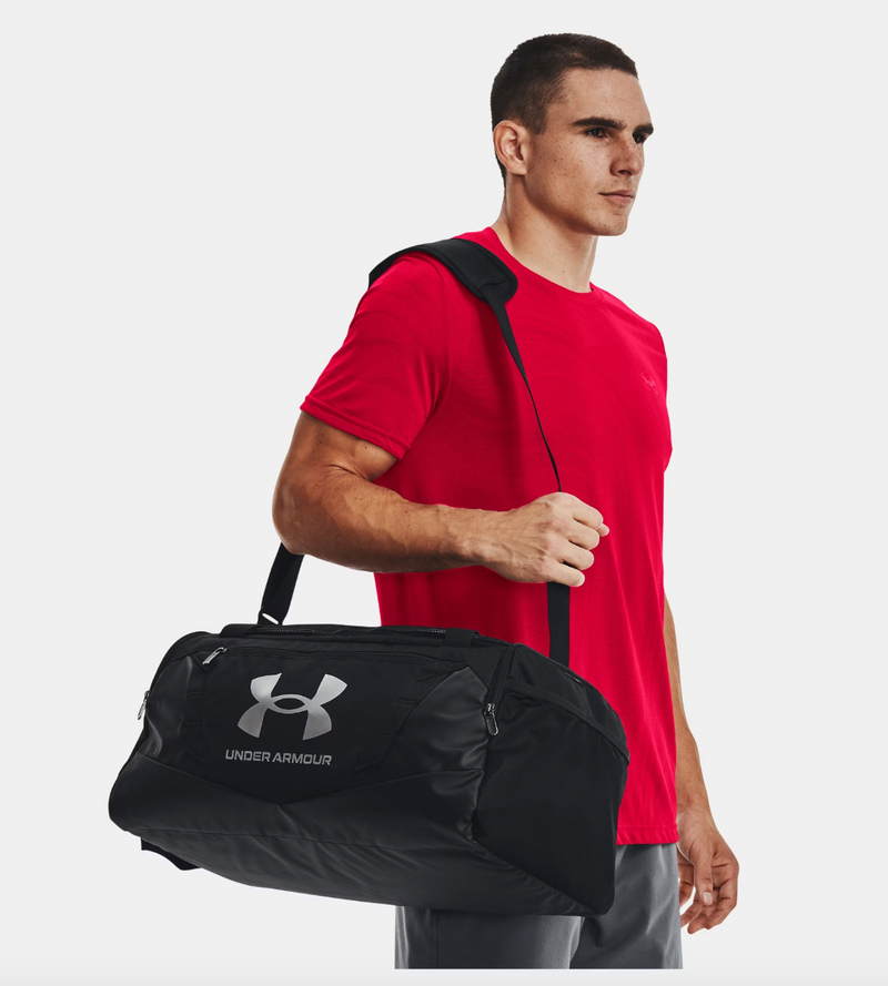 Under Armour Black/Silver Undeniable 5.0 Small Duffle Bag
