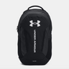 Under Armour Black/White Hustle 6.0 Backpack