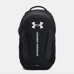 Under Armour Black/White Hustle 6.0 Backpack