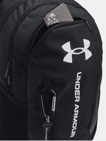 Under Armour Black/White Hustle 6.0 Backpack