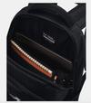 Under Armour Black/White Hustle 6.0 Backpack