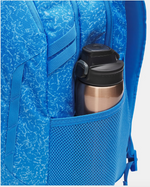 Under Armour Blue Atlantis/Metallic Silver Hustle 6.0 Backpack