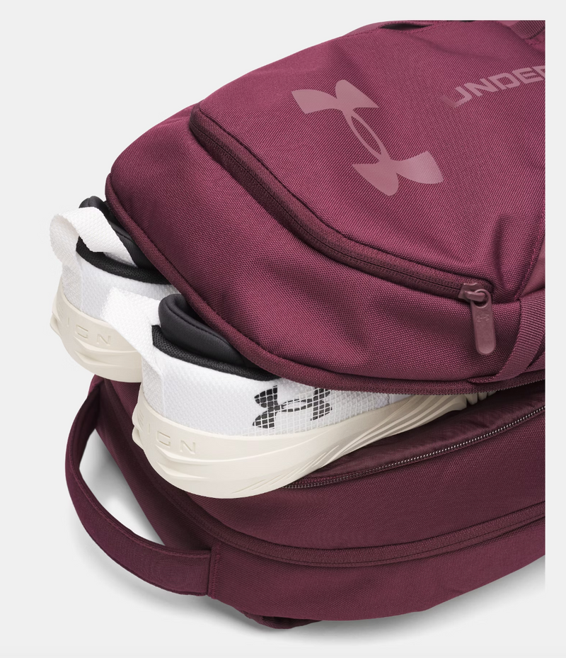 Under Armour Dark Maroon Hustle 6.0 Backpack
