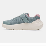 Under Armour Serpentine/Stone/Metallic Tourmaline Pink Surge 4 A/C Toddler Sneaker