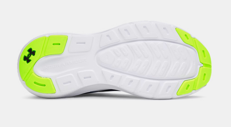 Under Armour Black/High Vis Yellow/Racer Red Rogue 5 Youth Sneaker