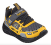Skechers Charcoal/Yellow Skech Tracks Toddler Sneaker