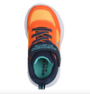 Skechers Navy/Orange Meteor Lights Krendox Children's Sneaker