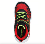Skechers Black/Red S Lights Flex Glow Ultra Toddler Sneaker