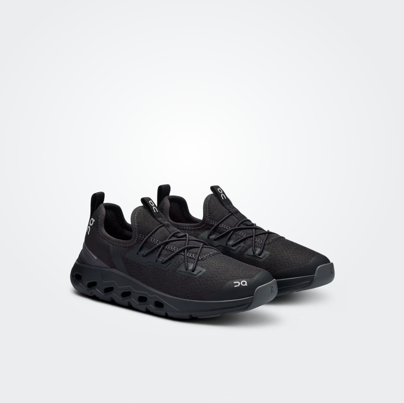 On Black/Eclipse Cloudleap Children's Sneaker