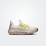 On Ivory/Orchid Cloudleap Children's Sneaker