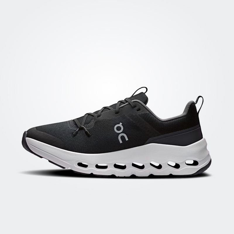 On Black/White Cloudleap Youth Sneaker