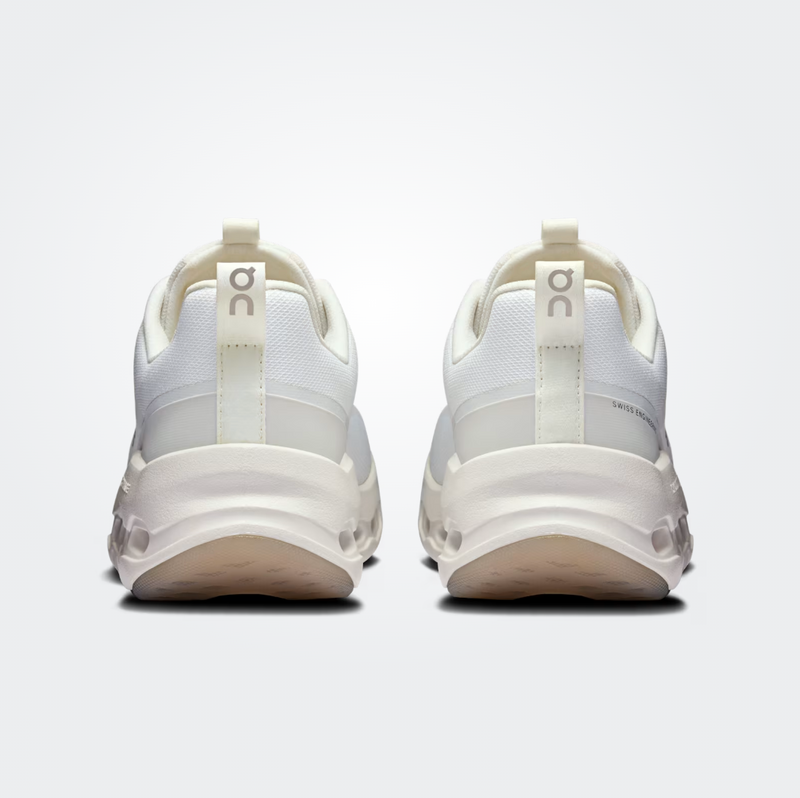 On White/White Cloudleap Youth Sneaker