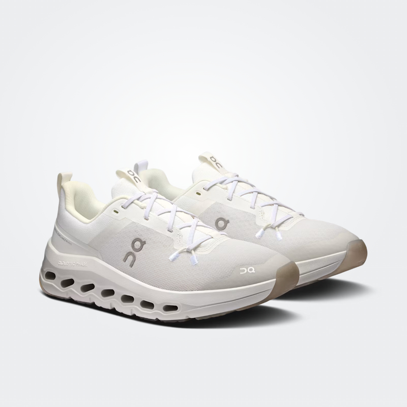 On White/White Cloudleap Youth Sneaker